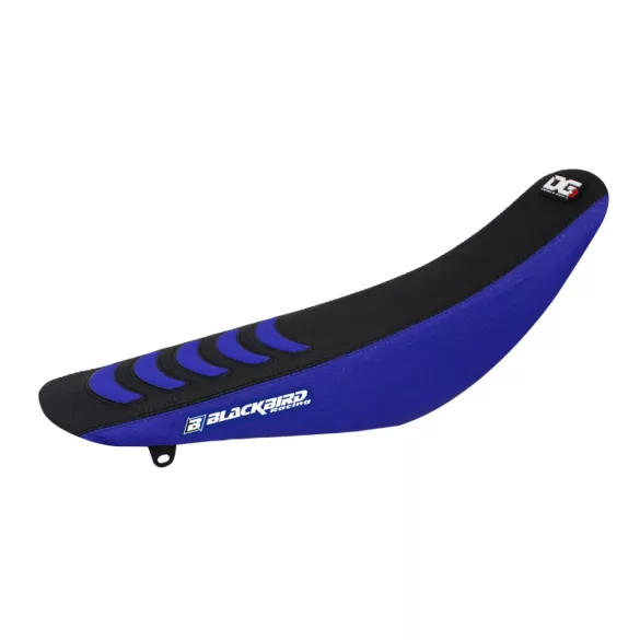 BLACKBIRD ÜLÉSHUZAT / ÜLÉSBURKOLAT YAMAHA YZ 250F '10-'13 DOUBLE GRIP 3 FEKETE/KÉK SZÍN