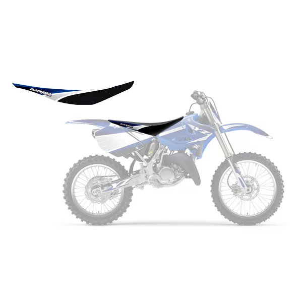 BLACKBIRD KIÁRUSÍTÁS ÜLÉSHUZAT / ÜLÉSBURKOLAT YAMAHA YZ 450F '10-'13 FEKETE/KÉK SZÍN