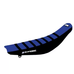   BLACKBIRD ÜLÉSHUZAT / ÜLÉSBORÍTÁS YAMAHA YZ 450F '10-'13 ZEBRA FEKETE KÉK SZÍN