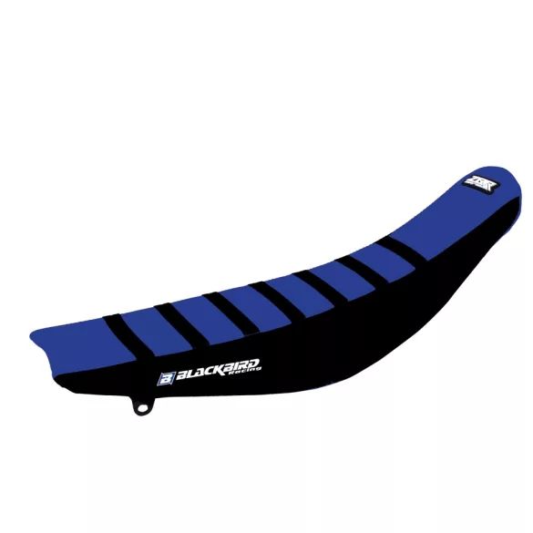 BLACKBIRD ÜLÉSHUZAT / ÜLÉSBORÍTÁS YAMAHA YZ 450F '10-'13 ZEBRA FEKETE KÉK SZÍN