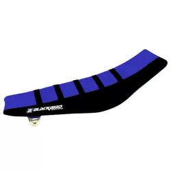   BLACKBIRD ÜLÉSHUZAT / ÜLÉSBORÍTÁS YAMAHA YZ 250F '14-'18, YZ 450F '14-'19, WR 250F '15-'19, WR 450F '16-'18 ZEBRA FEKETE KÉK SZÍN