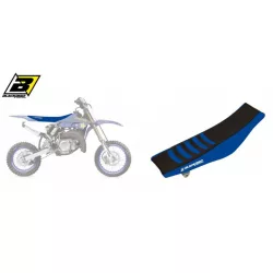   BLACKBIRD ÜLÉSHUZAT / ÜLÉSBURKOLAT YAMAHA YZ 65 '19-'22 DOUBLE GRIP 3 KÉK/FEKETE SZÍN