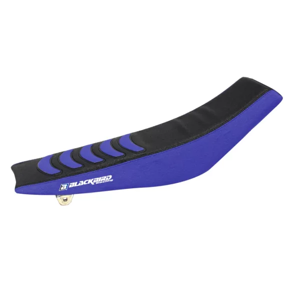 BLACKBIRD ÜLÉSHUZAT / ÜLÉSBEVONAT YAMAHA YZ 85 '22-'25 DOUBLE GRIP 3 FEKETE KÉK SZÍN