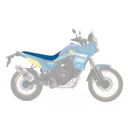   BLACKBIRD ÜLÉSHUZAT / ÜLÉSBORÍTÁS YAMAHA TENERE 700 '20-'23 KÉK FEKETE SZÍN (RALLY RIDE EGYRÉSZES ÜLÉSHUZAT)