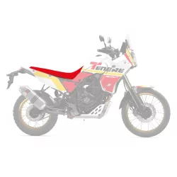   BLACKBIRD ÜLÉSHUZAT / ÜLÉSBORÍTÁS YAMAHA TENERE 700 '20-'23 PIROS FEKETE SZÍN (RALLY RIDE EGYRÉSZES ÜLÉSHUZAT)