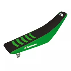  BLACKBIRD ÜLÉSHUZAT / ÜLÉSBEVONAT KAWASAKI KX 85 '01-'13 DOUBLE GRIP 3 FEKETE ZÖLD SZÍN
