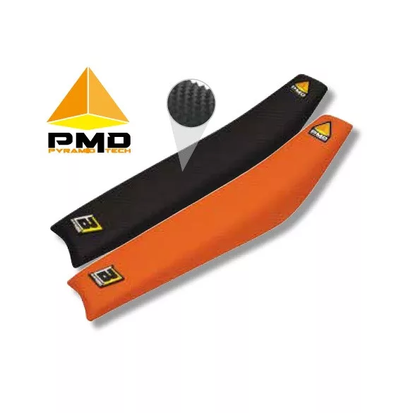 BLACKBIRD ÜLÉSHUZAT / ÜLÉSBORÍTÁS KTM SX/SXF '11-'15, EXC/EXCF '12-'16 PYRAMID (PMD) NARANCSSÁRGA SZÍNBEN