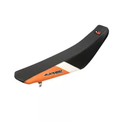   BLACKBIRD ÜLÉSHUZAT / ÜLÉSBORÍTÁS KTM SX 85 '13-'17 DREAM 4 FEKETE NARANCSSÁRGA FEHÉR SZÍNBEN