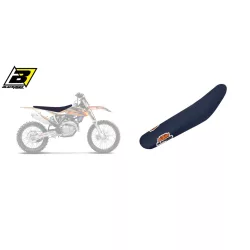   BLACKBIRD ÜLÉSHUZAT / ÜLÉSBORÍTÁS KTM SX/SXF '19-'22, EXC '20-'23 MOON LOGO KTM SÖTÉTKÉK SZÍNBEN