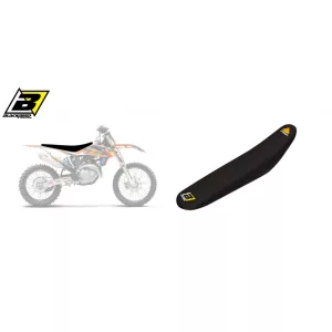 BLACKBIRD ÜLÉSHUZAT / ÜLÉSBORÍTÁS KTM SX/SXF '19-'22, EXC '20-'23 PYRAMID (PMD) FEKETE SZÍNBEN
