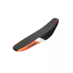   BLACKBIRD KIÁRUSÍTÁS ÜLÉSHUZAT / ÜLÉSBORÍTÁS KTM SX/SXF '19-'22, EXC '20-'23 DREAM 4 FEKETE NARANCSSÁRGA FEHÉR SZÍNBEN