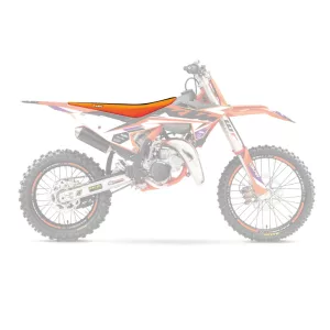 BLACKBIRD ÜLÉSHUZAT / ÜLÉSBORÍTÁS KTM SX 85 '25 DOUBLE GRIP NARANCSSÁRGA SZÍN