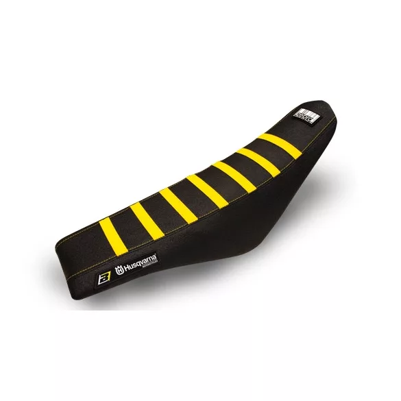 BLACKBIRD ÜLÉSHUZAT / ÜLÉSBORÍTÁS HUSQVARNA FC/TC '14-'15, TE/FE '14-'16 ZEBRA SÁRGA FEKETE SZÍNBEN