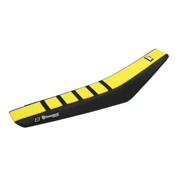 BLACKBIRD ÜLÉSHUZAT / ÜLÉSBORÍTÁS HUSQVARNA FC/TC '14-'15, TE/FE '14-'16 ZEBRA FEKETE SÁRGA SZÍN