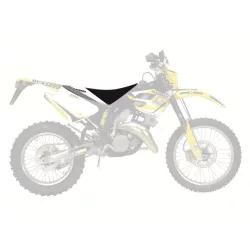   BLACKBIRD ÜLÉSHUZAT / ÜLÉSBEVONAT GAS GAS EC 125/250/300 '02-'06, FSE 450 '02-'06 PYRAMID (PMD) FEKETE SZÜRKE FEHÉR SZÍN
