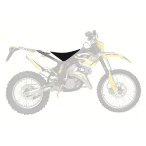 BLACKBIRD ÜLÉSHUZAT / ÜLÉSBEVONAT GAS GAS EC 125/250/300 '02-'06, FSE 450 '02-'06 PYRAMID (PMD) FEKETE SZÜRKE FEHÉR SZÍN
