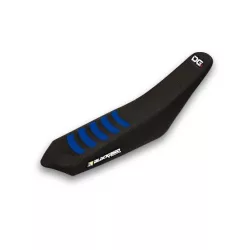   BLACKBIRD ÜLÉSHUZAT / ÜLÉSBORÍTÁS SHERCO SE/SEF '13-'16 , SM / SE 50 '15-'24 DOUBLE GRIP 3 FEKETE KÉK SZÍNBEN