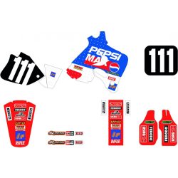   Tecnosel matrica szett, Honda Team Pepsi - CR125 1993-1994/CR250 1992-1994