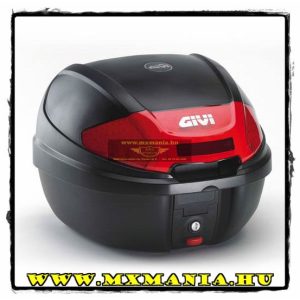 GIVI Topcase E300N doboz, Fekete-Piros