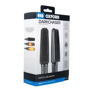 OXFORD 09/2025 SZEKVENCIÁLIS (FUTÓFÉNYES) LED IRÁNYJELZŐK DARKCHASER ELLENÁLLÁSSAL - 2 DARAB