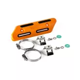 Kipufogó hővédő készlet 25 mm-50 mm átmérőjű (1 ″-2 ″) ,NARANCS