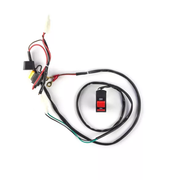 Exed Parts™ – Vízálló komplett kábel  BE/KI kapcsolóval