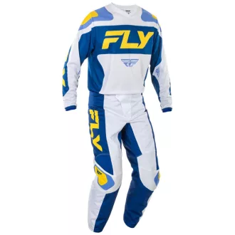 Fly Racing f - 16 fehér - dark kék ruhaszett
