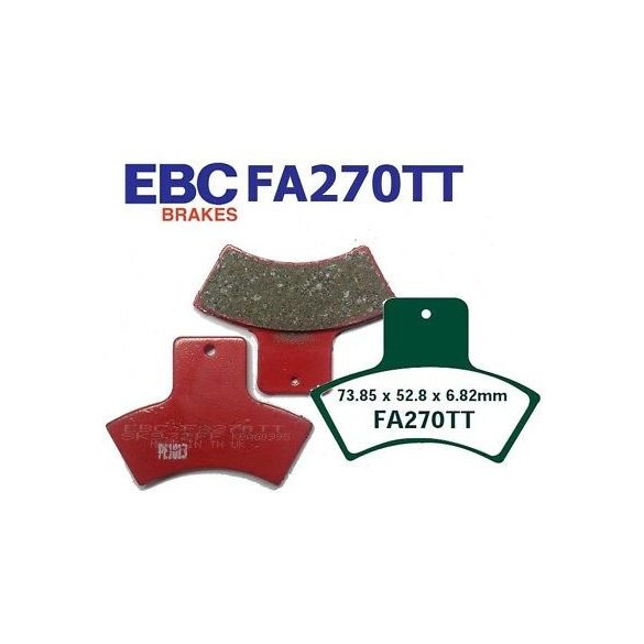 BRAKE PAD FA-TT SERIES CARBON FIBER