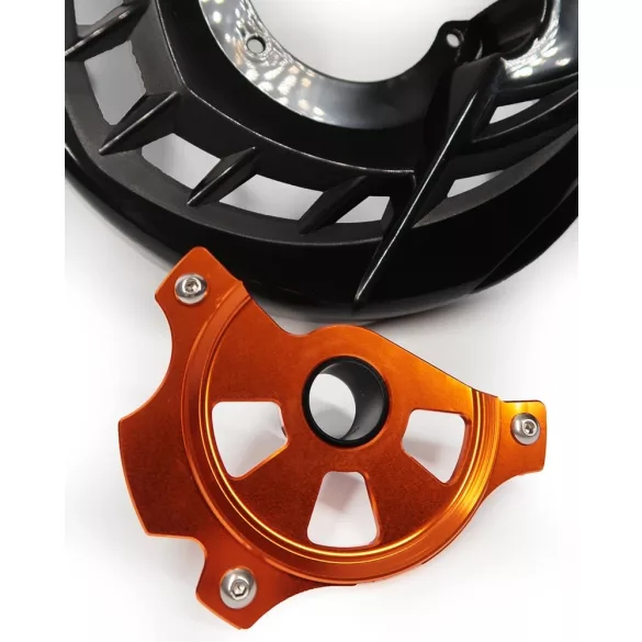 Fm-Parts első féktárcsa védő Ktm 2015-2023 narancssárga/fekete