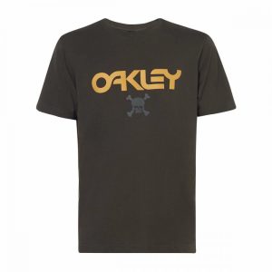 OAKLEY TC SKULL  FFI T-SHIRT, FEKETE-NARANCS