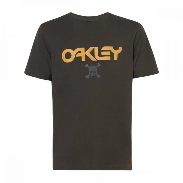 OAKLEY TC SKULL  FFI T-SHIRT, FEKETE-NARANCS