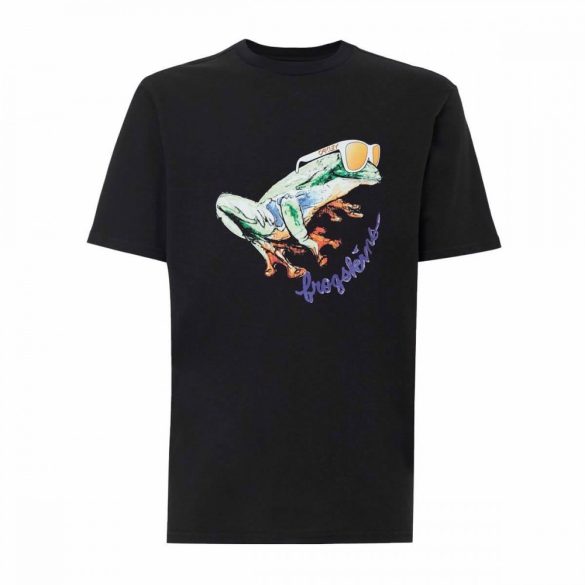 OAKLEY T-SHIRT JUPITER FROG FFI T-SHIRT, FEKETE XS MÉRET