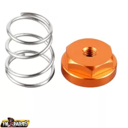  Fm-Parts hátsó fékpedál visszahúzó rugó készlet KTM EXC 2017-2024 narancssárga