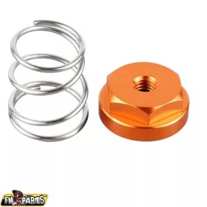 Fm-Parts hátsó fékpedál visszahúzó rugó készlet KTM EXC 2017-2024 narancssárga