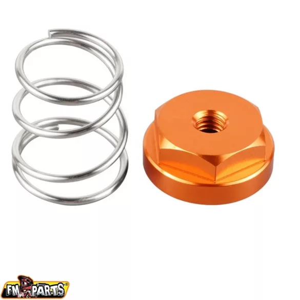 Fm-Parts hátsó fékpedál visszahúzó rugó készlet KTM EXC 2017-2024 narancssárga