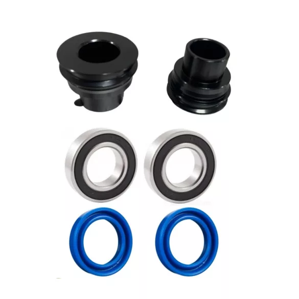 Fm-Parts hátsó kerékcsapágy és távtartó készlet Beta RR/X-trainer 2014-2024 fekete