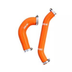 Fm-Parts szilikon hűtővízcső készlet KTM/Husqvarna/GasGas 250/300 2024-2026 narancssárga