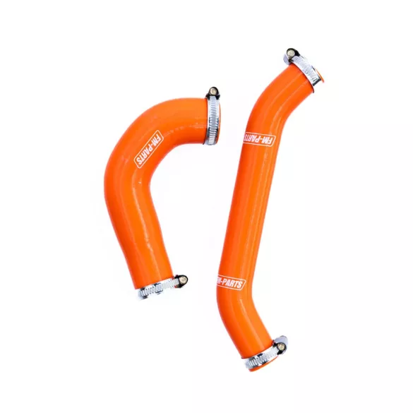 Fm-Parts szilikon hűtővízcső készlet KTM/Husqvarna/GasGas 250/300 2024-2026 narancssárga
