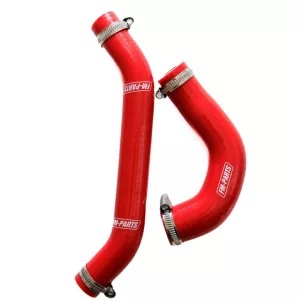 Fm-Parts szilikon hűtővízcső készlet KTM/Husqvarna/GasGas 250/300 2024 piros