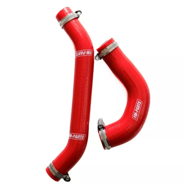 Fm-Parts szilikon hűtővízcső készlet KTM/Husqvarna/GasGas 250/300 2024 piros