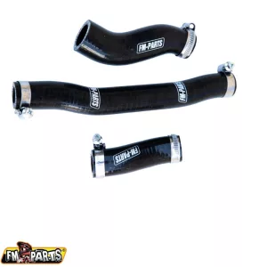 Fm-Parts szilikon hűtővízcső készlet KTM/HSQ 250/300 2017-2019 fekete
