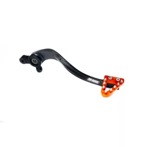 Fm-Parts állítható hátsó fékpedál KTM 2017-2025 fekete/narancssárga