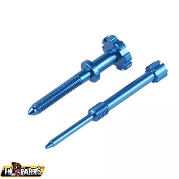 Fm-Parts üzemanyagkeverék és alapjárat állító csavar Keihin KTM/Husqvarna 250/300 kék