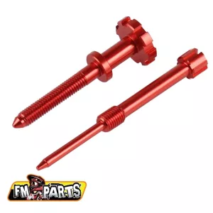 Fm-Parts üzemanyagkeverék és alapjárat állító csavar Keihin KTM/Husqvarna piros