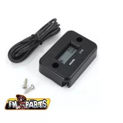 Fm-Parts univerzális üzemóra számláló fekete