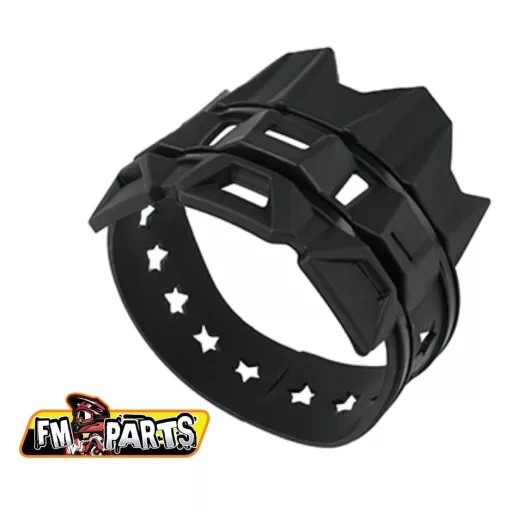 Fm - parts kipufogóvédő fekete