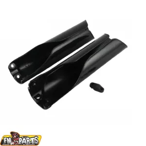 Fm-Parts zárt első telóvédő KTM/Husq/GasGas, fekete