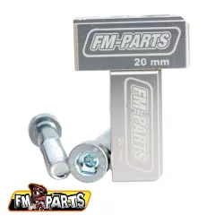 Fm-Parts kormánykiemelő KTM / HSQ / GasGas 20mm ezüst