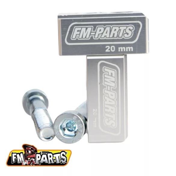 Fm-Parts kormánykiemelő KTM / HSQ / GasGas 20mm ezüst