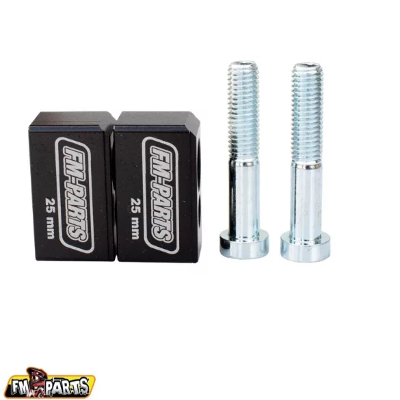 Fm-Parts kormánykiemelő KTM / HSQ / GasGas 25mm fekete